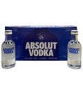 Absolut Vodka Mini Shooters 50mL 12 Pack