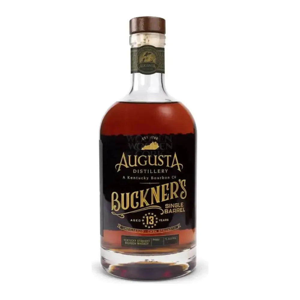 Augusta Distillery Buckner's Single Barrel Bourbon 13 Year Barrel 25-4 143 Proof