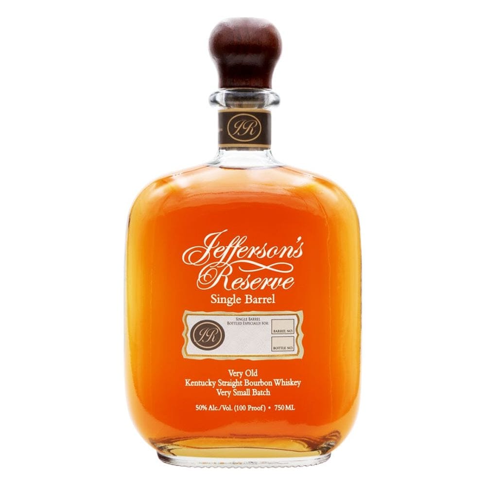 Jefferson's Reserve Single Barrel Wooden Cork Private Select #969 750ml